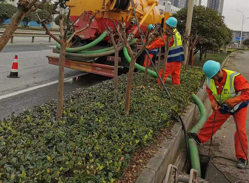 象湖市政管道清淤